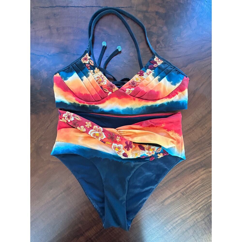 Exclusive Handcrafted Agua Bendita "Shaka" Bikini Set